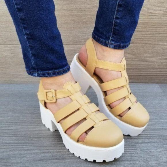 Chunky 90s Grunge Summer Shoes - Picture 8 of 9